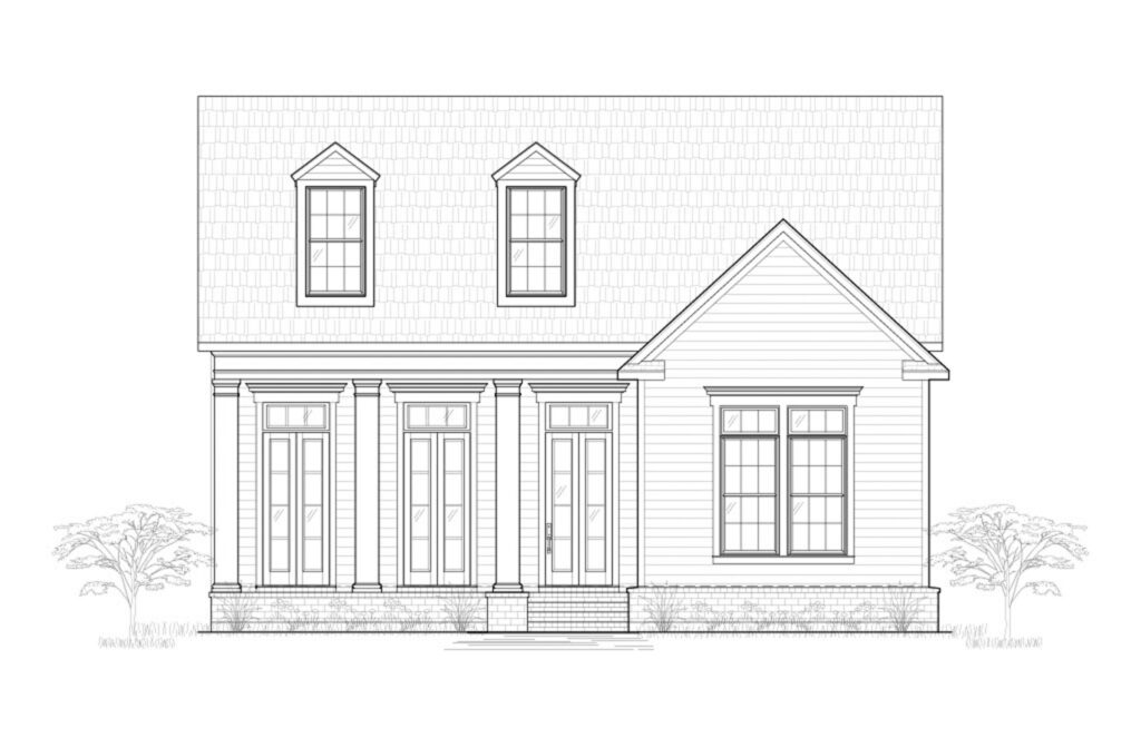 Highland Homes Chatsworth Elevation Rendering